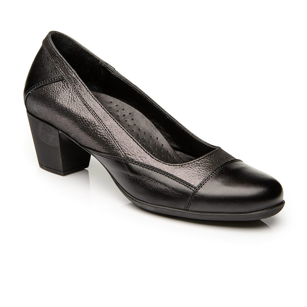 BOXER WOMEN SHOES 98091 BLACK 10-011